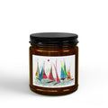 Scented Soy Candles with Black Lid, (4 and 9oz)